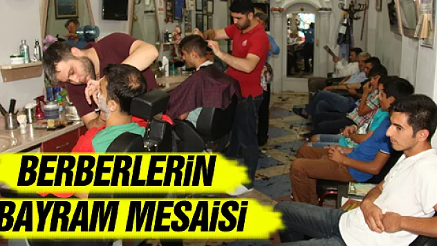 Berberlerde Bayram Yoğunluğu