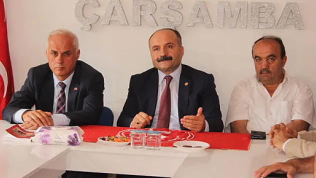 Milletvekili Erhan Usta Çarşamba'da