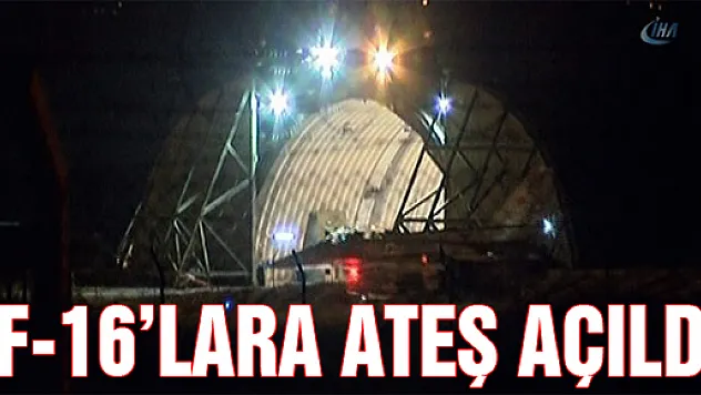Diyarbakır'da F-16'lara ateş açıldı
