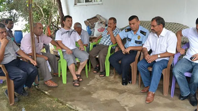 Kaçırılan polisin evinde endişeli bekleyiş