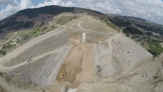 19 Mayıs Barajı'nda Çalışmalar Hızla Devam Ediyor