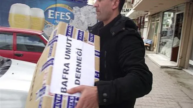 Umut Derneğinden polisin anısına yardım