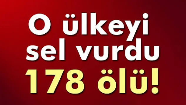 Hindistan'ı sel vurdu: 178 ölü