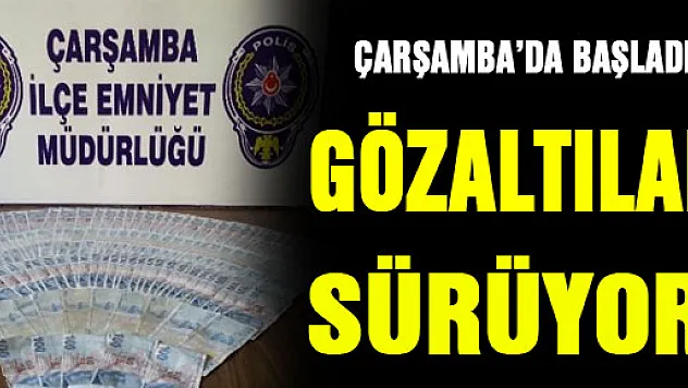 Çarşamba'da başladı, Malatya'da sürüyor!SAHTE PARAYA 11 GÖZALTI!