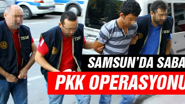 Samsun'da Terör Operasyonu: 7 Gözaltı