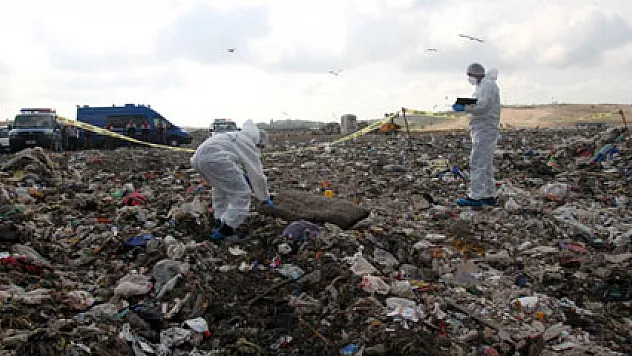 Çöplükte ceset parçaları bulundu