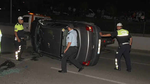Samsun'da Otomobil Takla Attı: 4 Yaralı