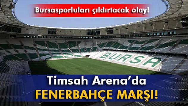 Timsah Arena'da Fenerbahçe marşı
