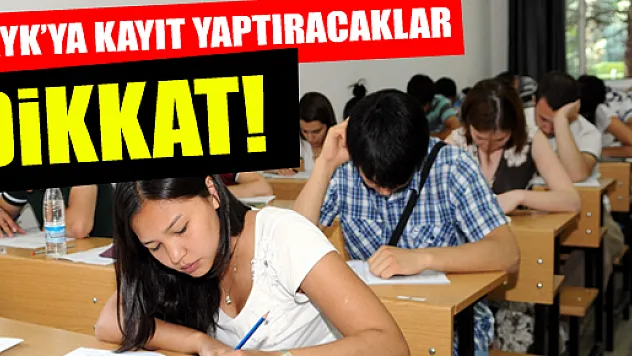 KYK'ya kayıt yaptıracak öğrenciler bu habere dikkat!