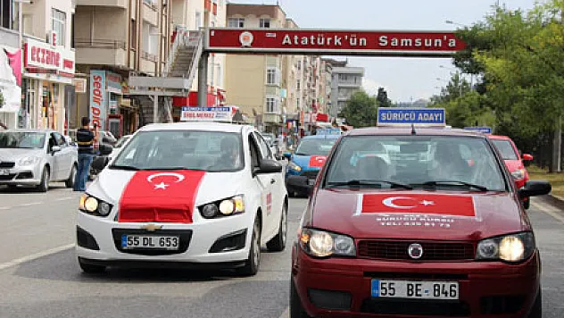 Sürücü Kurslarından Teröre Tepki