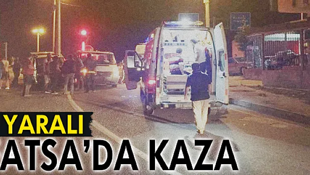 FATSA'DA TRAFİK KAZASI: 3 YARALI