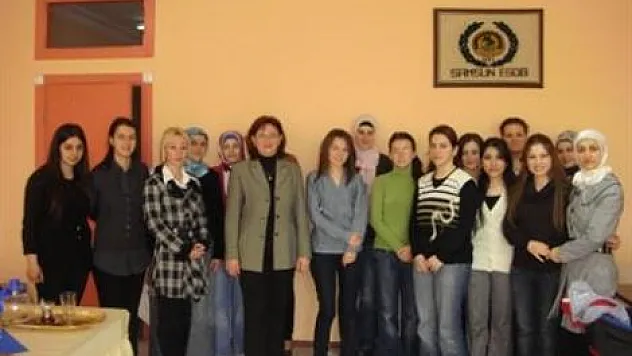 Kursiyerler SESOB'u ziyaret etti