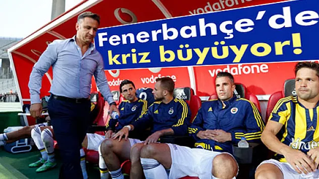 Fenerbahçe'de kriz büyüyor