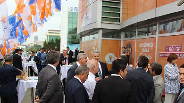 AK Parti 1. Bölge Seçim Koordinasyon Merkezi açıldı