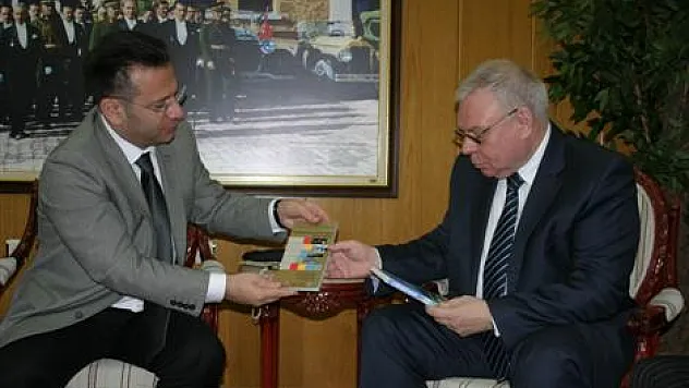 Rusya Büyükelçisi VLADİMİR IVANOVSKIY Samsun'da