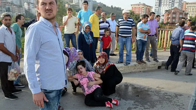 Hamile kadına motosiklet çarptı