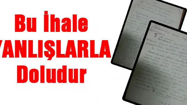 MEM'in İhalesi dert, taşıması dert