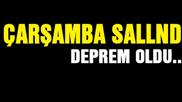 çarşamba sallandı