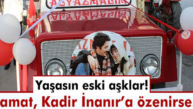 Damat 'Selvi Boylum Al Yazmalım'a özendi