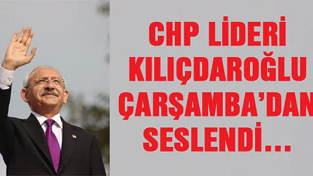 DAVUTOĞLU SARAY İÇİN, KILIÇDAROĞLU HALK İÇİN ÇALIŞIR'