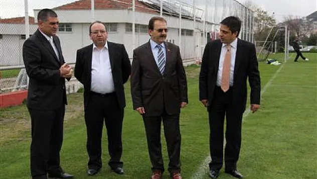 Başkan Şahin'den Samsunspor'a Ziyaret