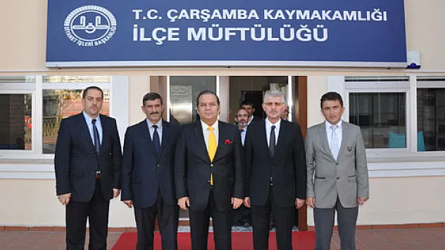 KAYMAKAM YILDIZ'DAN YENİ MÜFTÜYE ZİYARET