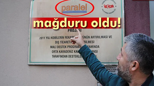 'Paralel' mağduru olunca tabelasını değiştirdi
