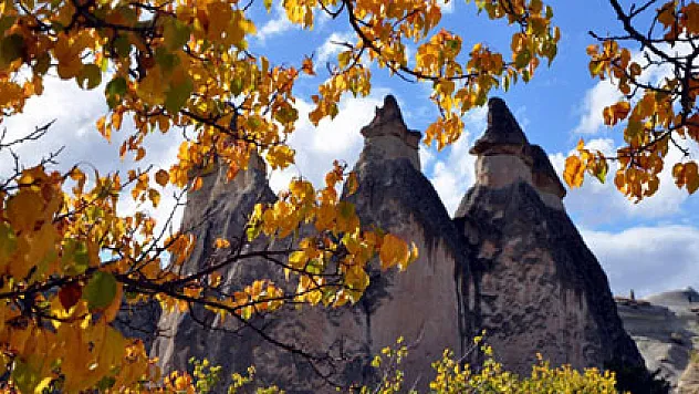 Kapadokya'da sonbahar güzelliği