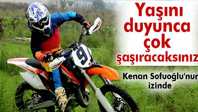 12 yaşındaki Murathan'ın hızına kimse yetişemiyor