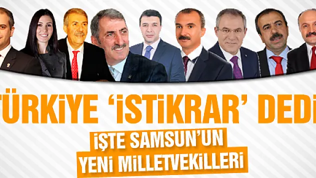 TÜRKİYE 'İSTİKRAR' DEDİ!