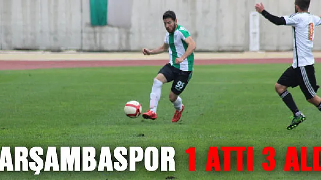 ÇARŞAMBASPOR 1 ATTI 3 ALDI