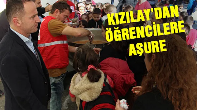 KIZILAY'DAN ÖĞRENCİLERE AŞURE