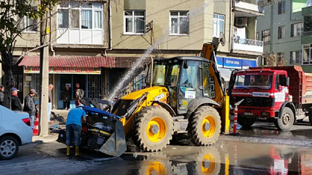 Su patlağı vatandaşa yaradı