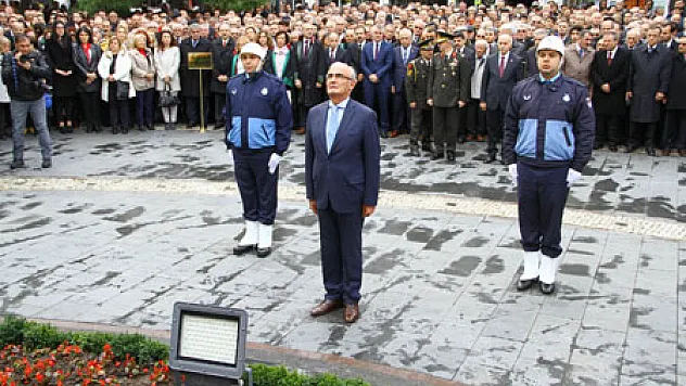 Samsun'da 10 Kasım Atatürk'ü Anma Töreni