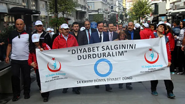 Önce Diyabet Yürüyüşü, Sonra Bisiklet Dağıtımı