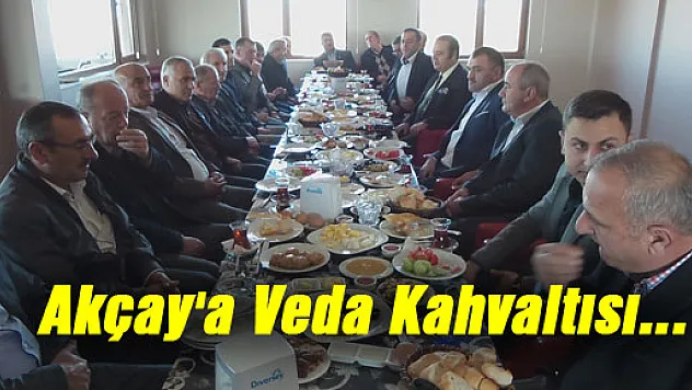 Akçay'a Veda Kahvaltısı...