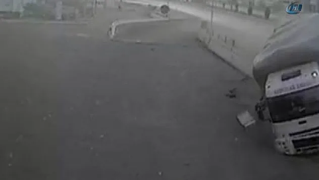 Faciayı güvenlik bariyeri önledi