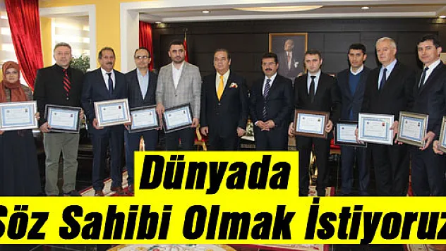 Kaymakam Yıldız'dan TEOG'da ki başarılı okullara plaket