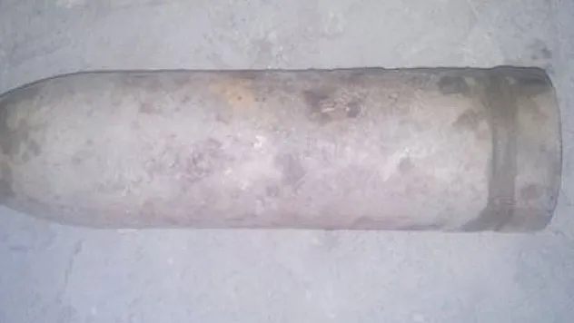 Tarihi top mermisi imha edildi