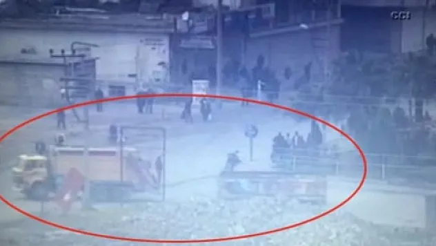 Belediyenin çöp kamyonu teröristlerin emrinde