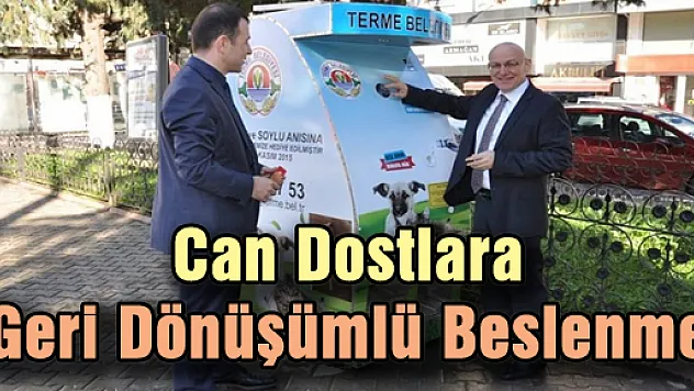 Can Dostlara Geri Dönüşümlü Beslenme