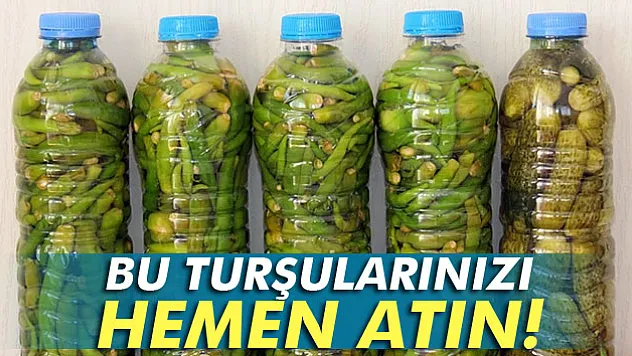 Özyaral: 'Pet şişedeki turşularınızı atın'