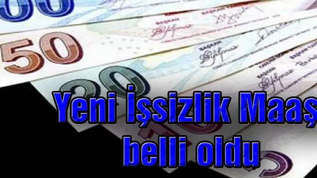 Yeni İşsizlik Maaşı belli oldu