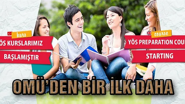 OMÜ'DEN BİR İLK DAHA