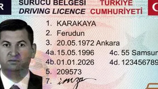 Sürücü belgesinde yeni dönem başladı