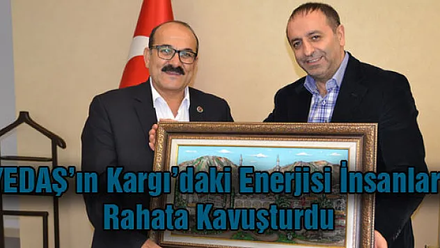 YEDAŞ'ın Kargı'daki Enerjisi İnsanları Rahata Kavuşturdu