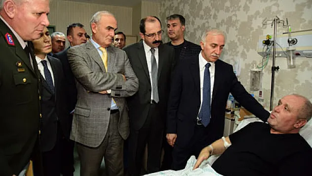 KAHRAMAN POLİSE MORAL ZİYARETİ