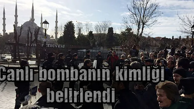 Canlı bombanın kimliği belirlendi