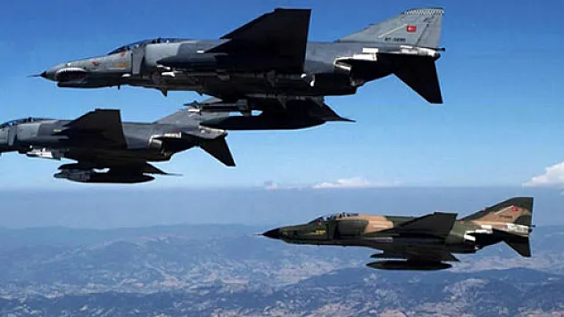 TSK'dan Kuzey Irak'a hava operasyonu!