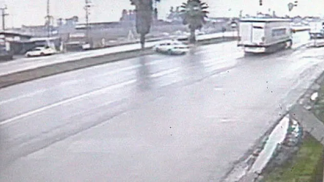 Cenazeye giden anne ve oğlun öldüğü kaza kamerada